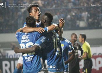 Ezechiel-Bauman Cetak Gol, Persib Sukses Tekuk Persipura