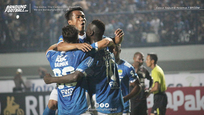 Ezechiel-Bauman Cetak Gol, Persib Sukses Tekuk Persipura