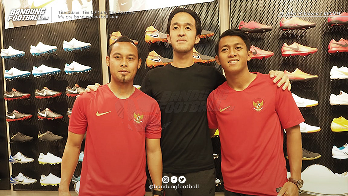 Febri dan Atep Sambut Baik Kehadiran Fisik Football Store di Bandung