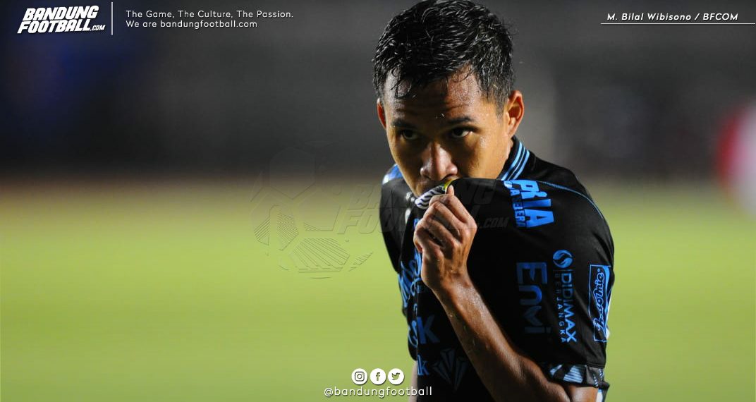 Erwin Ramdani, Attacking Midfielder Anyar Persib Berhati Biru