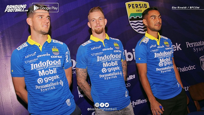 Nick, Kevin, dan Omid Mengaku Antusias Bergabung Dengan Persib