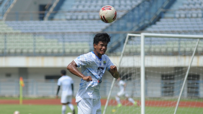 Persib 3-0 Porda Jabar, Bayu Fiqri Berhasil Unjuk Gigi