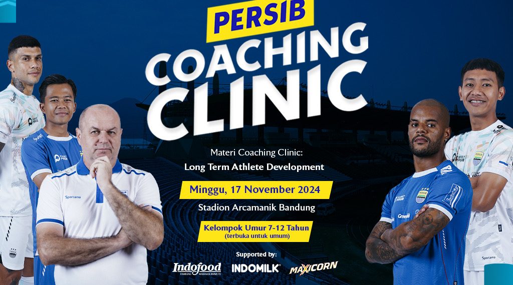 Persib Bakal Gelar Coaching Clinic, Ini Keunggungannya