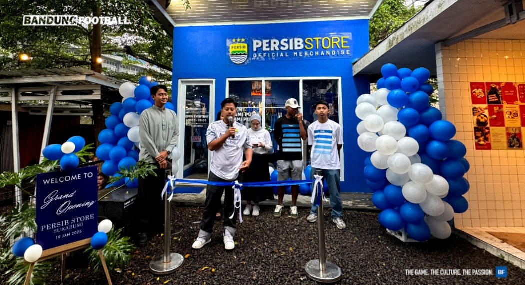 PERSIB Store Buka Official Reseller Representatif di Kota Sukabumi