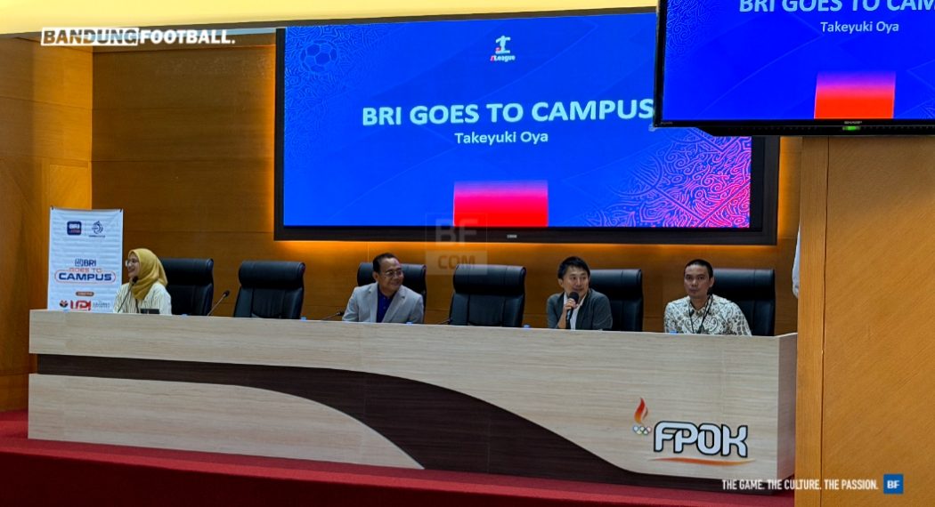 Takeyuki Oya Senang Lihat Antusias Mahasiswa UPI dalam Program I. League Goes to Campus