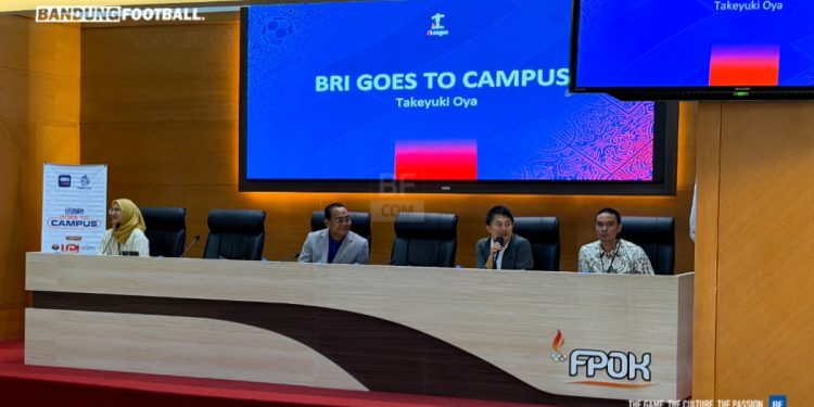 Takeyuki Oya Senang Lihat Antusias Mahasiswa UPI dalam Program I. League Goes to Campus
